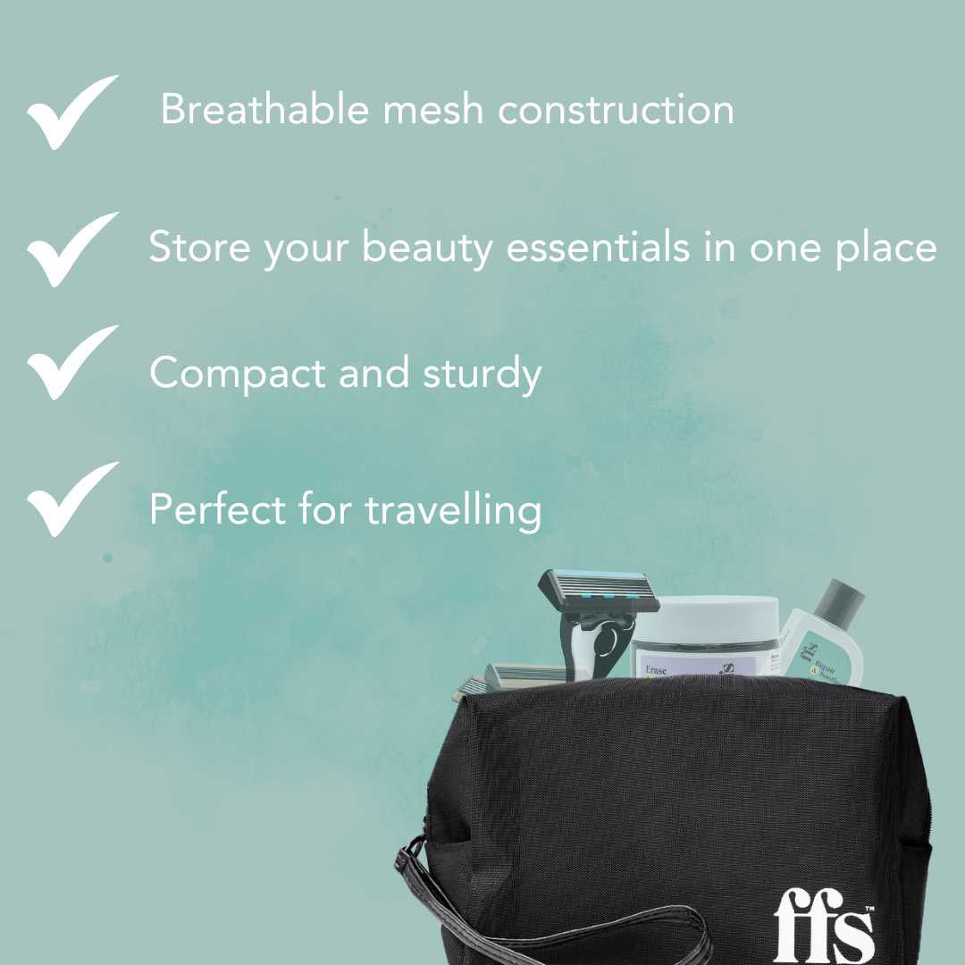 Breathable Mesh Cosmetic Bag