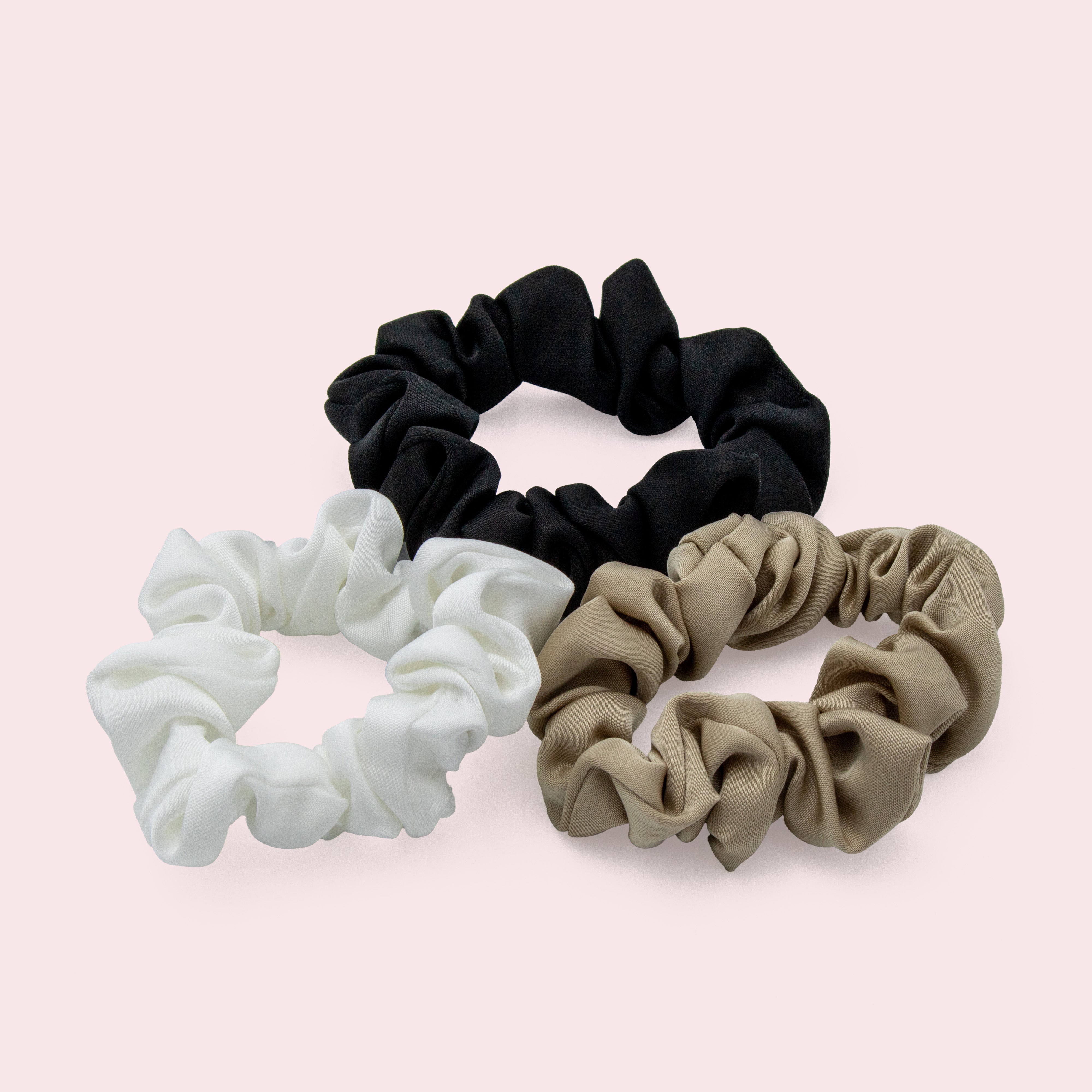 Hair Scrunchies - Mixed - 3 Pack