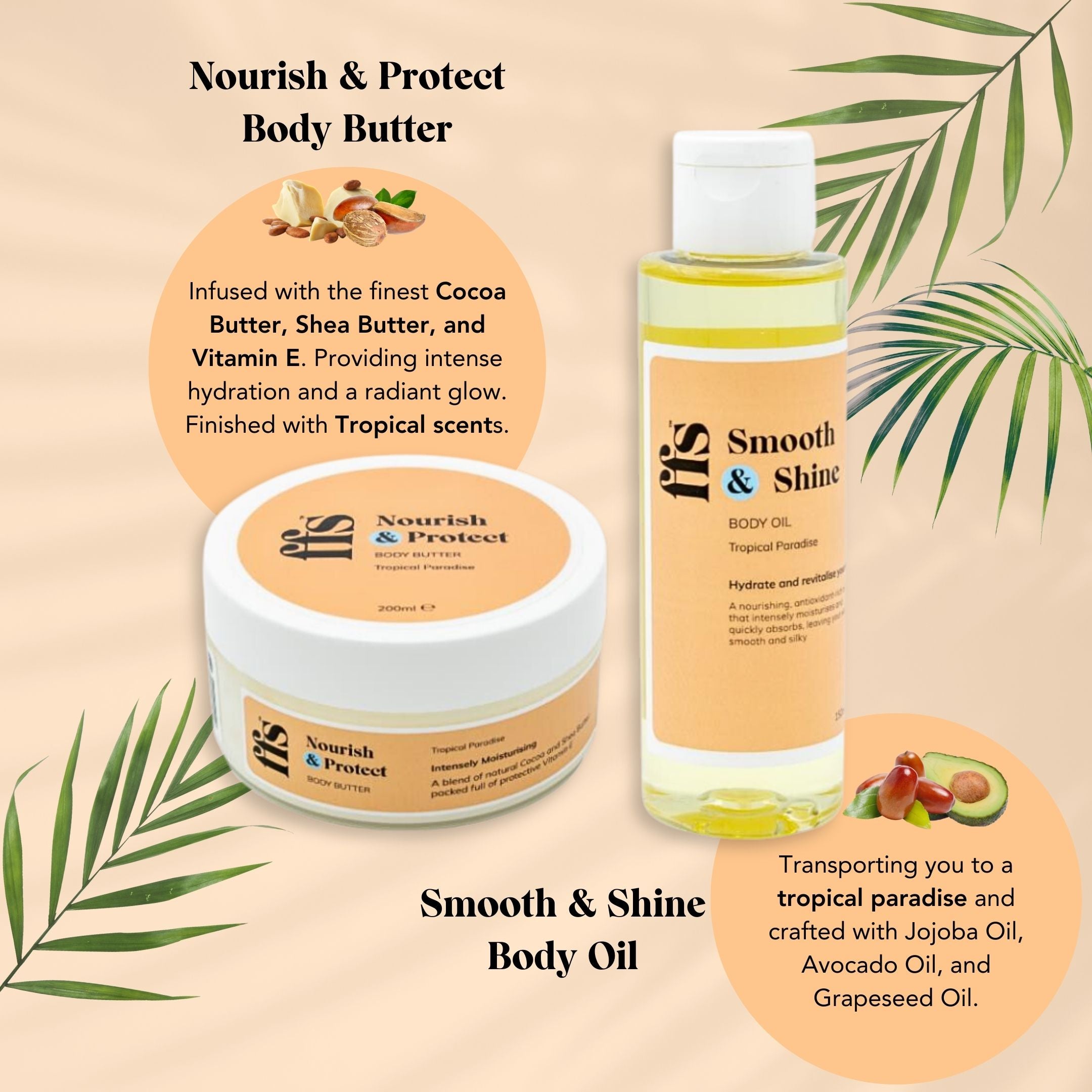 Tropical Paradise: Body Bundle