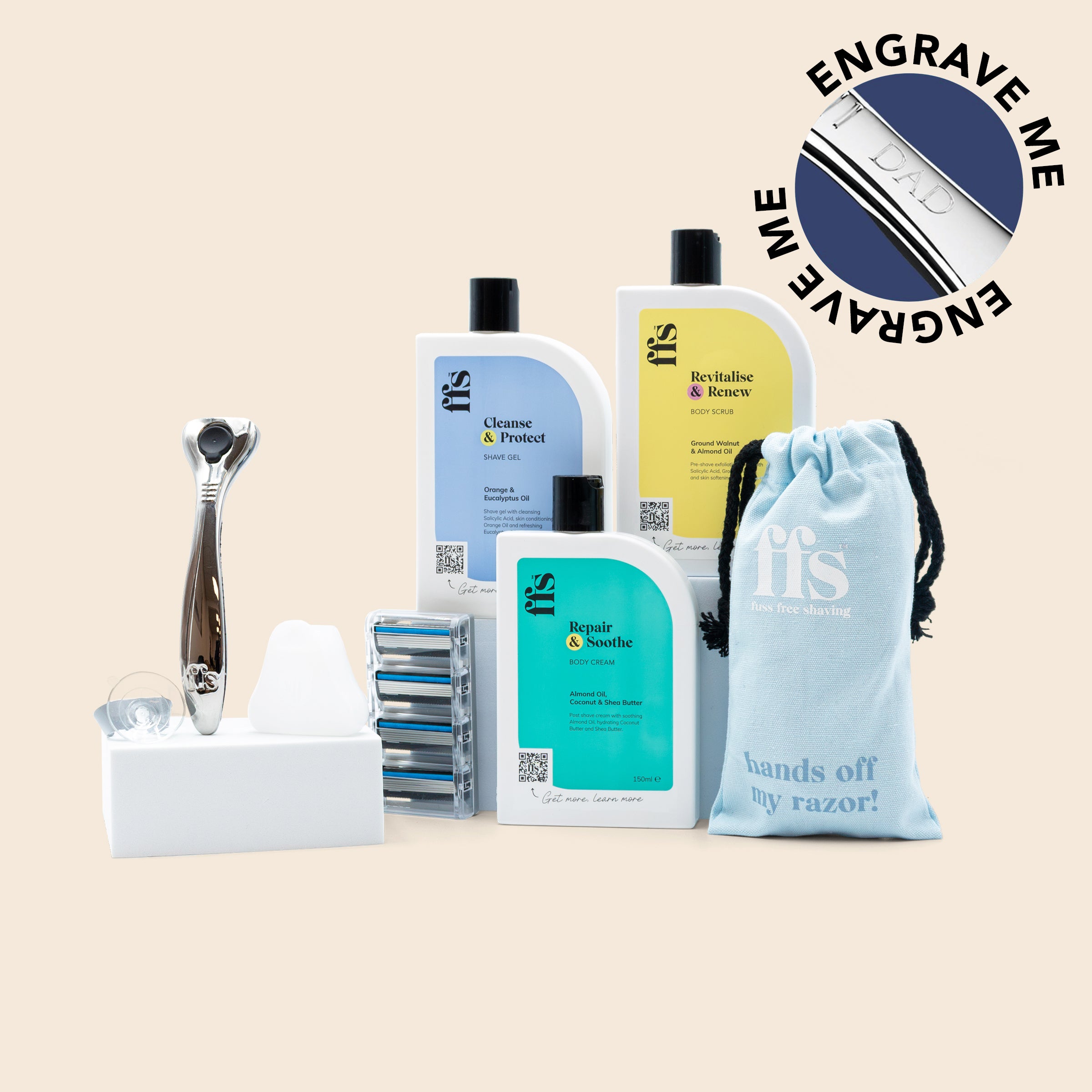 Ultimate Personalised Grooming Set